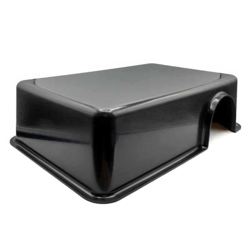 Pangea Reptile Hide Box (F - X-Large 16.25"x11"x4.5") - Fits Most Cages 2'x4' and up, Usable as Snake Tank Accessories, Good for Ball Python, Boas, Kingsnake - Image 1
